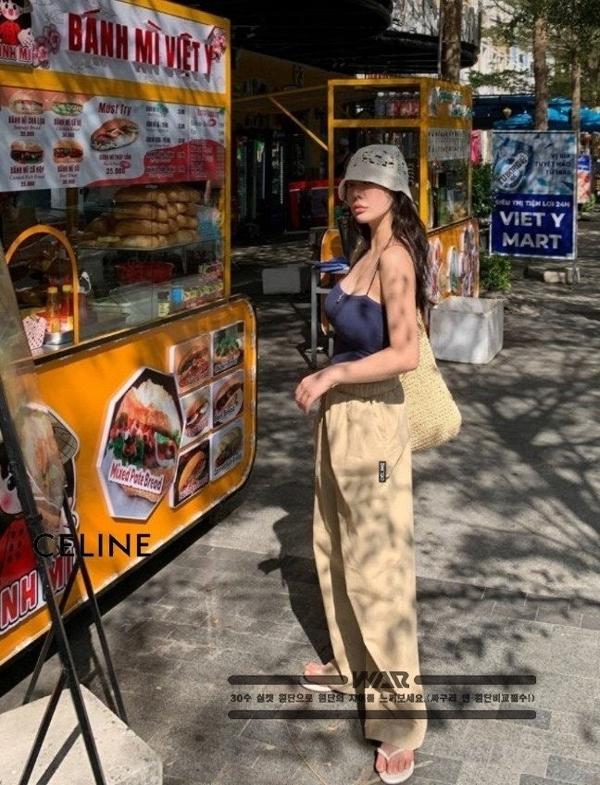 셀** 4  린넨와이드팬츠