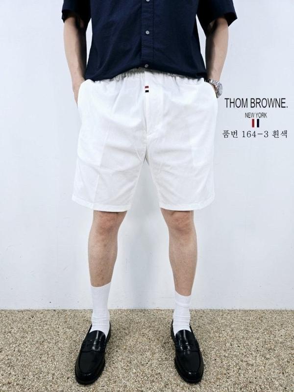 톰* 린넨 밴딩 반바지