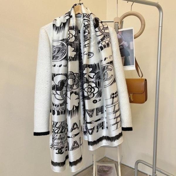 샤* 실크 스카프