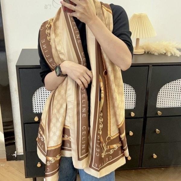 셀** 실크 스카프