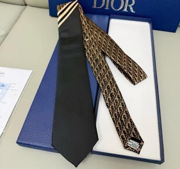 디* 오블리크 실크 넥타이