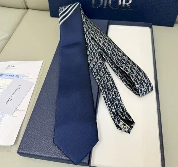 디* 오블리크 실크 넥타이