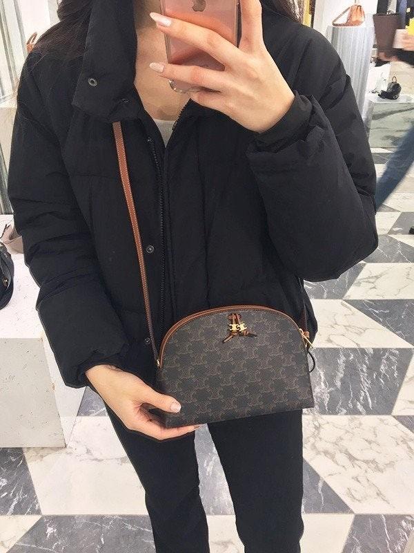 셀** 고급 트리오페 캔버스 태슬 베사체백