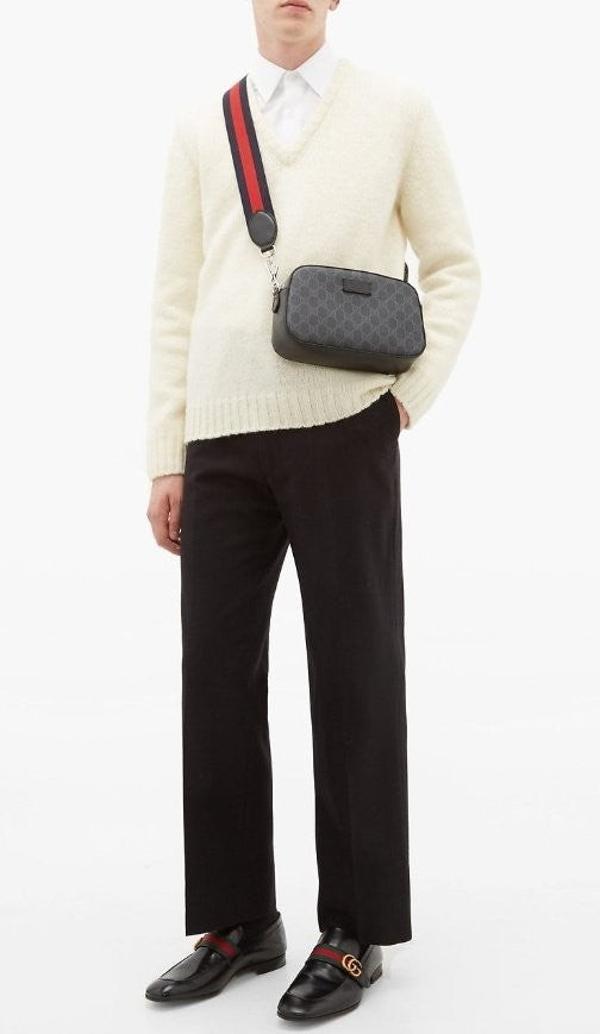 구* GG 슈프림 메신저백