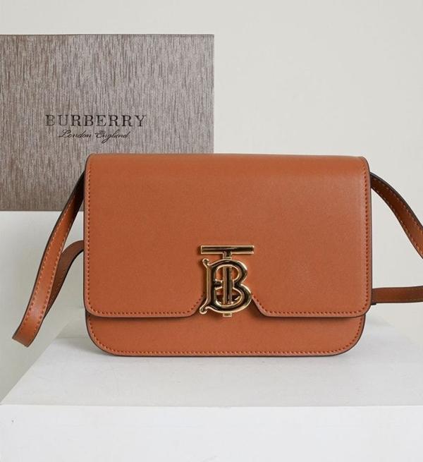 버** TB 스몰 레더 크로스 백