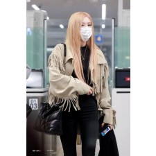 생** 나파 퀼팅 가죽 소재 PUFFER 스몰
