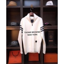 톰* GDtexture 삼선 블랙모던 아노락 니트