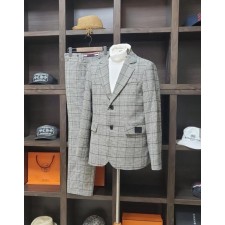 톰* GDtexture(2) 블랙모던 뉴욕 글렌체크 슈트셋트