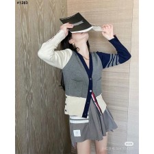 톰* 배색 가디건