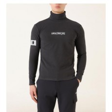 어*** 크리 아코디언 하이넥 이너티셔츠