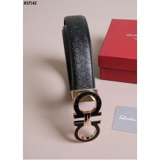 페*** 어드저스터블 간치니 리버서블 레더 벨트