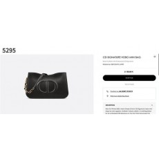 디* 수입프리미엄급 CD SIGNATURE HOBO MINI BAG 시그니처 호보 미니백