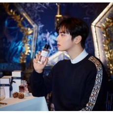 디* 오블리크 인서트 니트