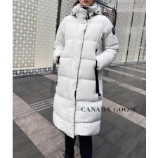 캐* 스카치 포인트 여성 오리털 롱패딩