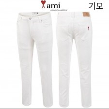 아* 안기모 슬림 일자 베이직 팬츠