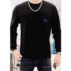 버** 블루기사로 빈티지레터링 백로고 밍크양기모 티셔츠