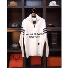 톰* GDtexture 삼선 블랙모던 아노락 니트