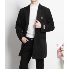 톰* 모직 싱글 코트