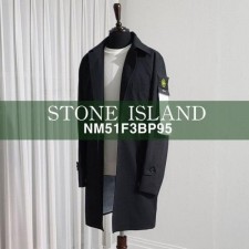 스* 로고와펜 오버핏 트렌치 코트