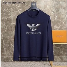 알** 이중 그라데이션 긴팔 티셔츠