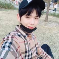 버** 빈티지 체크 패턴 버튼 남성 셔츠