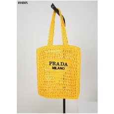프** 라피아 크로셰 토트백