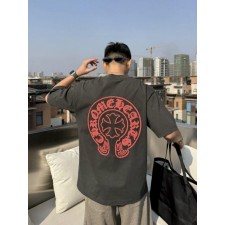크* 엠보말굽자수 티셔츠