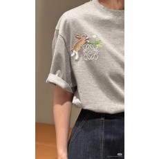 로** 토끼자수 티셔츠