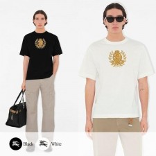 버** B Crest 자수 티셔츠