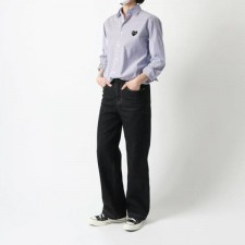 꼼* 기획 하트스트라이프셔츠