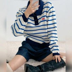 셀** 스트라이프 트리옹프 니트