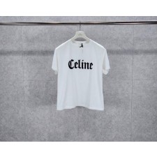 셀** 자수로고 반팔 티셔츠