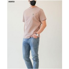 폴* 랄프로렌 스몰로고 라운드 반팔티