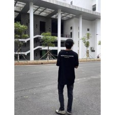 우** 파리스 자수로고 반팔티
