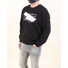 메* 마르지엘라테이프 프린팅 맨투맨