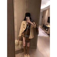 버** 시그니쳐 체크 로고 셔켓