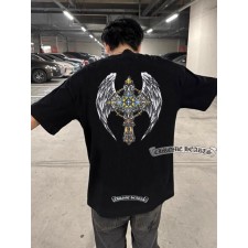 크* 엔젤 십자가 티셔츠