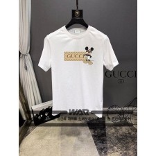 구* 미키 패턴 티셔츠