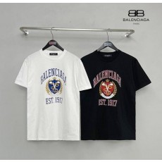 발**** 방패로고 라운드 반팔티