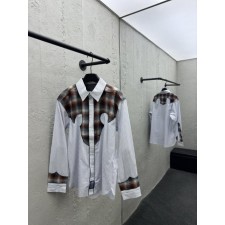 메* 마르지엘라 체크 패턴 셔츠