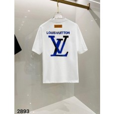 루* LV 자수로고 반팔 티셔츠