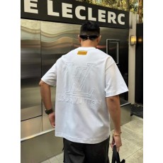루* 엠보싱 멀티로고자수 티셔츠