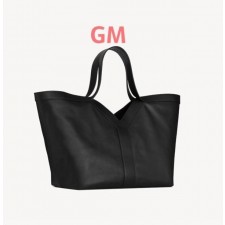 생** 가죽 소재의 Y 토트 GM ㅡBLACK
