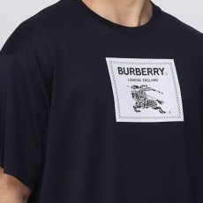 버** 프로섬 라벨 코튼 반팔 티셔츠