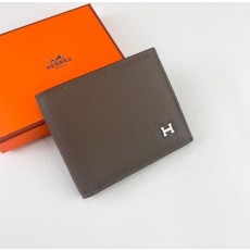 에*** 에토프 레더 h로고 남자 반지갑 은장