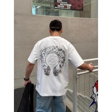 크* 쉐도우 말굽자수 티셔츠