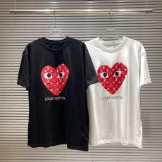 꼼* x 루* 하트 모노그램 반팔
