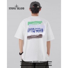 스* 페인트 패턴 디자인 반팔 티셔츠