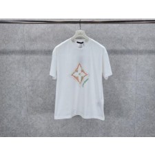 루* 모노그램 플라워 3D 그라디언트 프린트 티셔츠