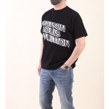 루* 메종 LV 크루넥 반팔 니트